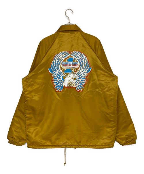 Subculture（サブカルチャー）Subculture (サブカルチャー) NO.1EAGLE COACHES JACKET ブラウン サイズ:2の古着・服飾アイテム