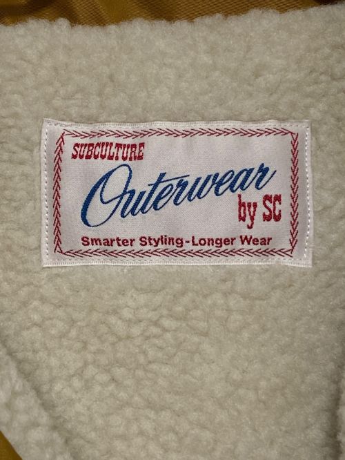 Subculture（サブカルチャー）Subculture (サブカルチャー) NO.1EAGLE COACHES JACKET ブラウン サイズ:2の古着・服飾アイテム