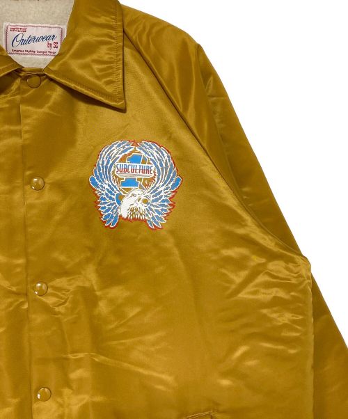 Subculture（サブカルチャー）Subculture (サブカルチャー) NO.1EAGLE COACHES JACKET ブラウン サイズ:2の古着・服飾アイテム