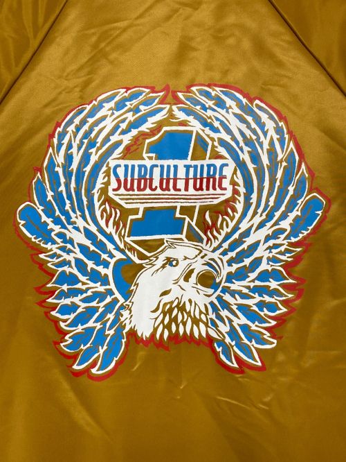 Subculture（サブカルチャー）Subculture (サブカルチャー) NO.1EAGLE COACHES JACKET ブラウン サイズ:2の古着・服飾アイテム
