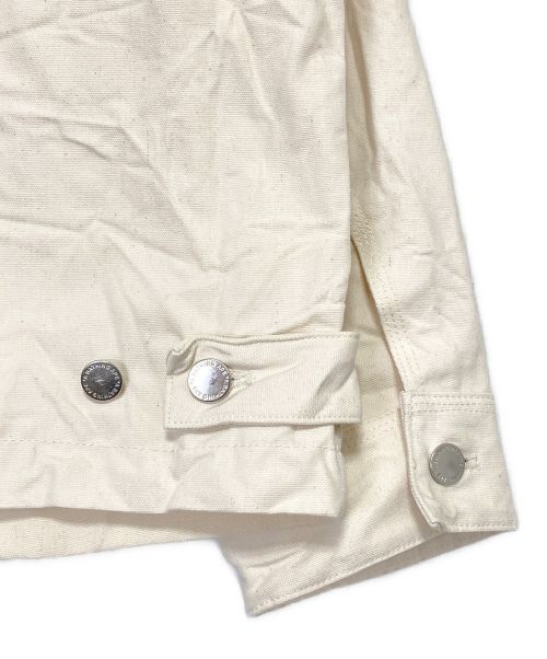 A BATHING APE（アベイシングエイプ）A BATHING APE (アベイシングエイプ) LINE CAMO PATCH WORK JACKET アイボリー サイズ:Lの古着・服飾アイテム