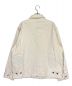 A BATHING APE (アベイシングエイプ) LINE CAMO PATCH WORK JACKET アイボリー サイズ:L：34800円