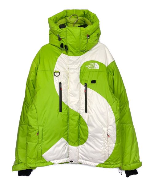 SUPREME（シュプリーム）SUPREME (シュプリーム) THE NORTH FACE (ザ ノース フェイス) S Logo Himalayan Parka グリーン×ホワイト サイズ:Sの古着・服飾アイテム