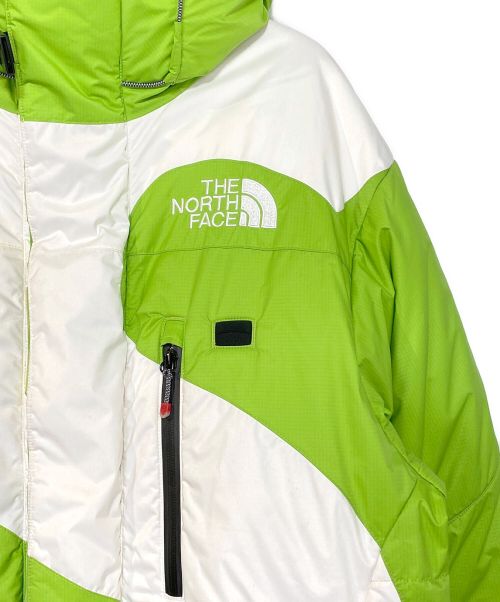 SUPREME（シュプリーム）SUPREME (シュプリーム) THE NORTH FACE (ザ ノース フェイス) S Logo Himalayan Parka グリーン×ホワイト サイズ:Sの古着・服飾アイテム