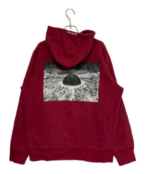 SUPREME（シュプリーム）SUPREME (シュプリーム) AKIRA (アキラ) Patches Hooded Sweatshirt レッド サイズ:Mの古着・服飾アイテム