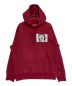 SUPREME（シュプリーム）の古着「Patches Hooded Sweatshirt」｜レッド