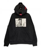 SUPREME×AKIRAシュプリーム×アキラ）の古着「Arm Hooded Sweatshirt」｜ブラック
