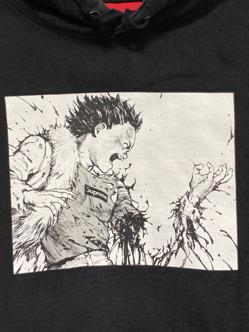 SUPREME（シュプリーム）SUPREME (シュプリーム) AKIRA (アキラ) Arm Hooded Sweatshirt ブラック サイズ:Mの古着・服飾アイテム