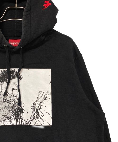 SUPREME（シュプリーム）SUPREME (シュプリーム) AKIRA (アキラ) Arm Hooded Sweatshirt ブラック サイズ:Mの古着・服飾アイテム