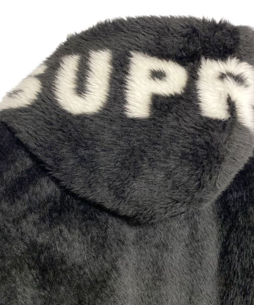 SUPREME（シュプリーム）SUPREME (シュプリーム) Faux Fur Reversible MA-1 ブラック サイズ:Lの古着・服飾アイテム