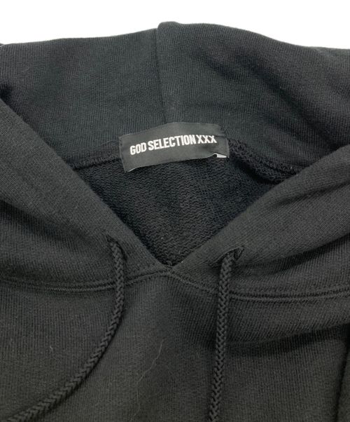 GOD SELECTION XXX（ゴッドセレクショントリプルエックス）GOD SELECTION XXX (ゴッドセレクショントリプルエックス) CASPER (キャスパー) プルオーバーパーカー ブラック サイズ:Sの古着・服飾アイテム