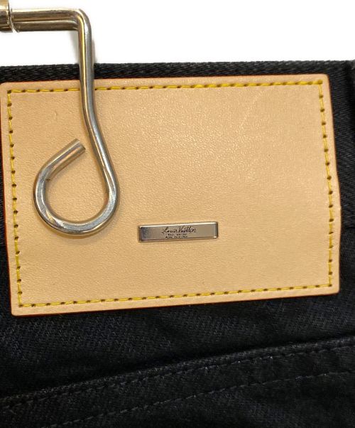 LOUIS VUITTON（ルイ ヴィトン）LOUIS VUITTON (ルイ ヴィトン) 23AW ストレートデニムパンツ ブラック サイズ:36の古着・服飾アイテム