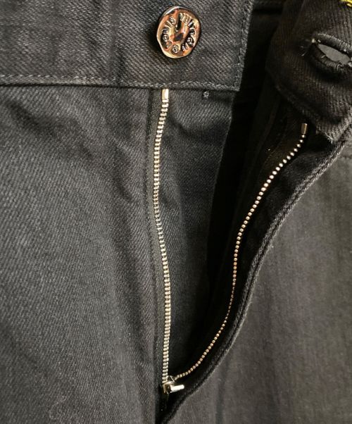 LOUIS VUITTON（ルイ ヴィトン）LOUIS VUITTON (ルイ ヴィトン) 23AW ストレートデニムパンツ ブラック サイズ:36の古着・服飾アイテム