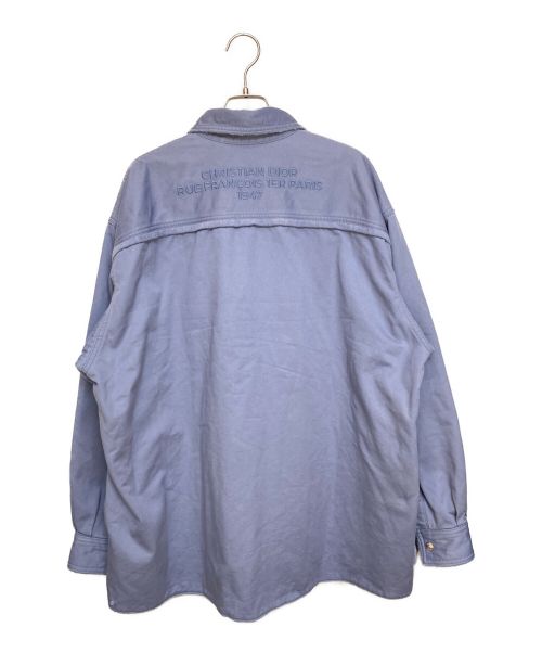 Dior（ディオール）Dior (ディオール) COTTON OVERSHIRT スカイブルー サイズ:39の古着・服飾アイテム