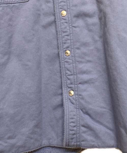 Dior（ディオール）Dior (ディオール) COTTON OVERSHIRT スカイブルー サイズ:39の古着・服飾アイテム