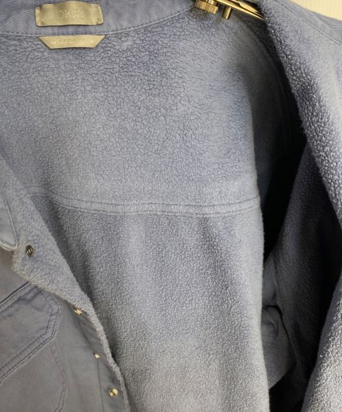 Dior（ディオール）Dior (ディオール) COTTON OVERSHIRT スカイブルー サイズ:39の古着・服飾アイテム
