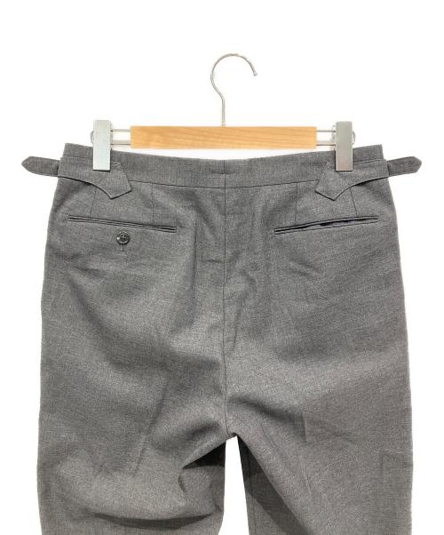 LEFRI（LEFRI）LEFRI (LEFRI) double pleated combat trouser グレー サイズ:46の古着・服飾アイテム