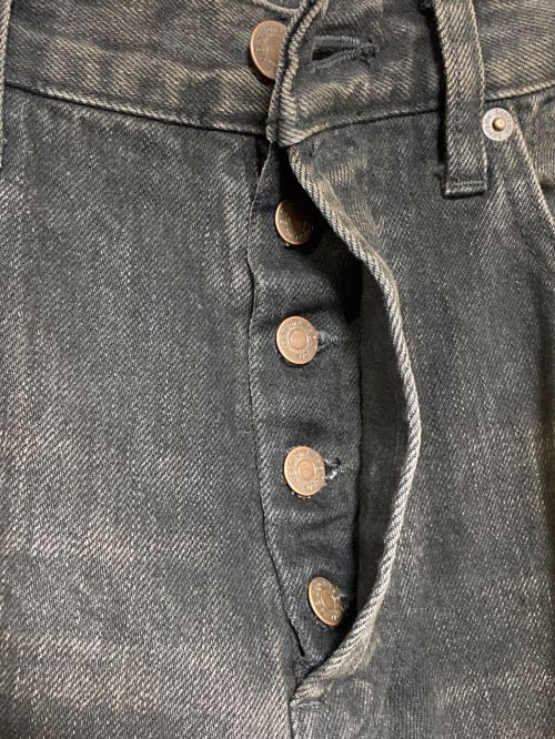 SUPREME（シュプリーム）SUPREME (シュプリーム) Distressed Loose Fit Selvedge Jean ブラック サイズ:32の古着・服飾アイテム
