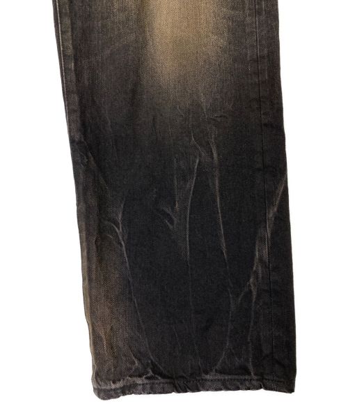 SUPREME（シュプリーム）SUPREME (シュプリーム) Distressed Loose Fit Selvedge Jean ブラック サイズ:32の古着・服飾アイテム