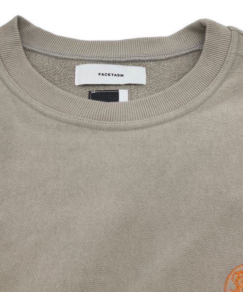 FACETASM（ファセッタズム）FACETASM (ファセッタズム) XXL RIB SWEAT ベージュ サイズ:00の古着・服飾アイテム