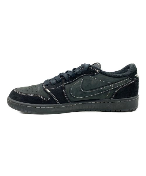 NIKE（ナイキ）NIKE (ナイキ) cactus jack (カクタス・ジャック) AIR JORDAN 1 LOW RETRO OG SP ブラック サイズ:28cm (US10)の古着・服飾アイテム
