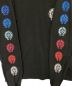中古・古着 CHROME HEARTS (クロムハーツ) Multi Color Horse Shoe L/S T-shirt ブラック サイズ:L：39800円