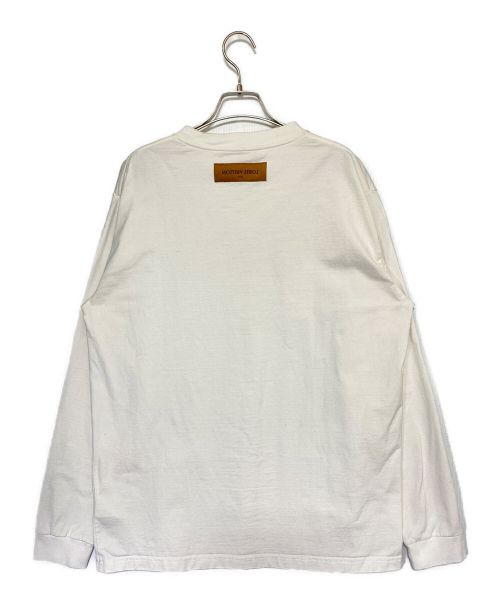LOUIS VUITTON（ルイ ヴィトン）LOUIS VUITTON (ルイ ヴィトン) ロングスリーブ Tシャツ ホワイト サイズ:XLの古着・服飾アイテム