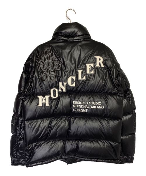 MONCLER GENIUS（モンクレール ジーニアス）MONCLER GENIUS (モンクレール ジーニアス) KEIDH リサイクルナイロンラケダウンジャケット ブラック サイズ:Mの古着・服飾アイテム