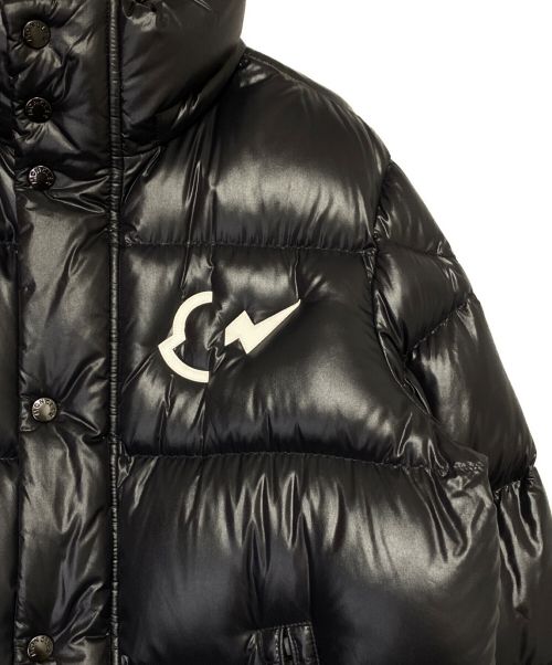 MONCLER GENIUS（モンクレール ジーニアス）MONCLER GENIUS (モンクレール ジーニアス) KEIDH リサイクルナイロンラケダウンジャケット ブラック サイズ:Mの古着・服飾アイテム