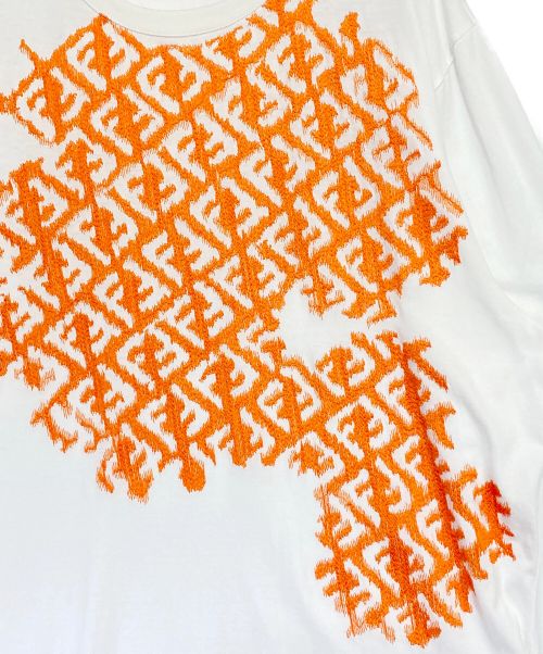 FENDI（フェンディ）FENDI (フェンディ) Tシャツ ホワイト サイズ:XXLの古着・服飾アイテム
