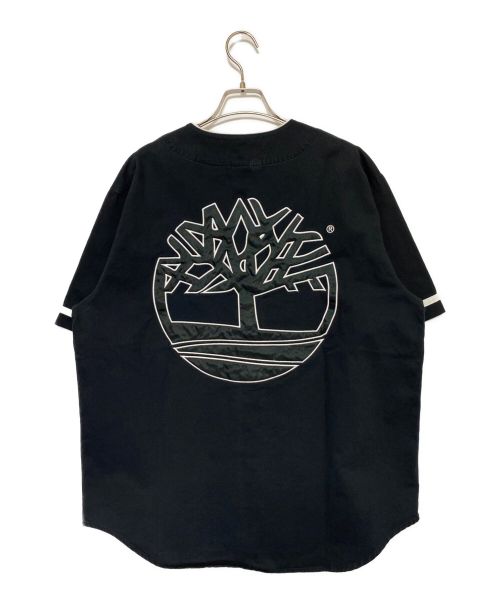 SUPREME（シュプリーム）SUPREME (シュプリーム) Timberland (ティンバーランド) Baseball Jersey ブラック サイズ:Mの古着・服飾アイテム