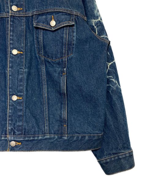 SUPREME（シュプリーム）SUPREME (シュプリーム) shibori denim trucker jacket インディゴ サイズ:Lの古着・服飾アイテム