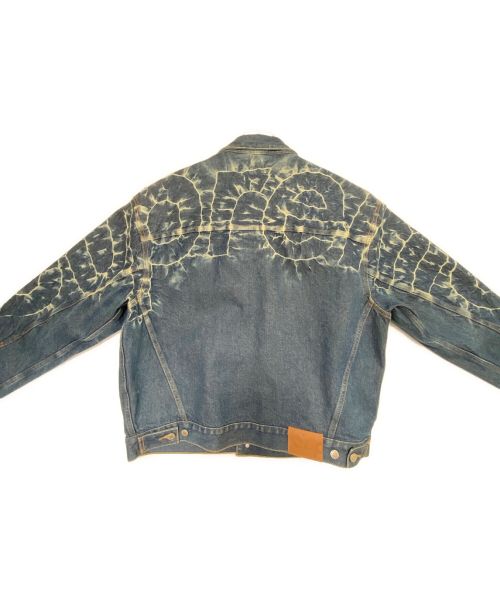 SUPREME（シュプリーム）SUPREME (シュプリーム) shibori denim trucker jacket インディゴ サイズ:Lの古着・服飾アイテム