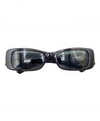 BALENCIAGAバレンシアガ）の古着「DYNASTY RECTANGLE SUNGLASSES」｜ブラック
