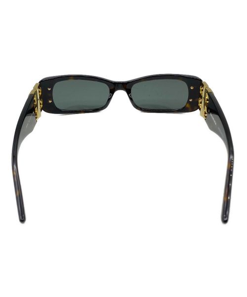BALENCIAGA（バレンシアガ）BALENCIAGA (バレンシアガ) DYNASTY RECTANGLE SUNGLASSES ブラック サイズ:51□18の古着・服飾アイテム
