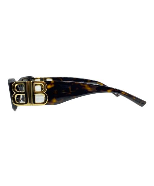 BALENCIAGA（バレンシアガ）BALENCIAGA (バレンシアガ) DYNASTY RECTANGLE SUNGLASSES ブラック サイズ:51□18の古着・服飾アイテム