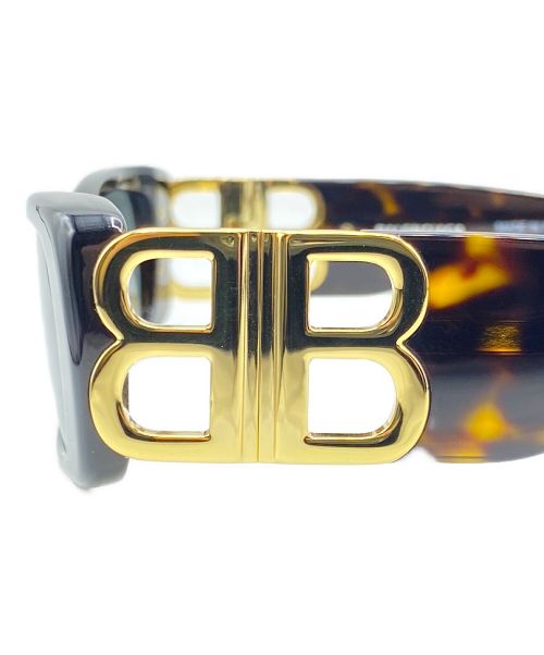 BALENCIAGA（バレンシアガ）BALENCIAGA (バレンシアガ) DYNASTY RECTANGLE SUNGLASSES ブラック サイズ:51□18の古着・服飾アイテム