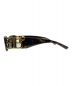 中古・古着 BALENCIAGA (バレンシアガ) DYNASTY RECTANGLE SUNGLASSES ブラック サイズ:51□18：39800円