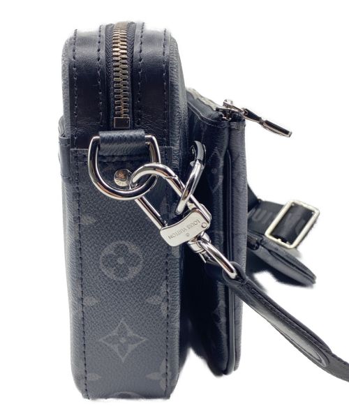LOUIS VUITTON（ルイ ヴィトン）LOUIS VUITTON (ルイ ヴィトン) トリオメッセンジャー ブラック サイズ:-の古着・服飾アイテム