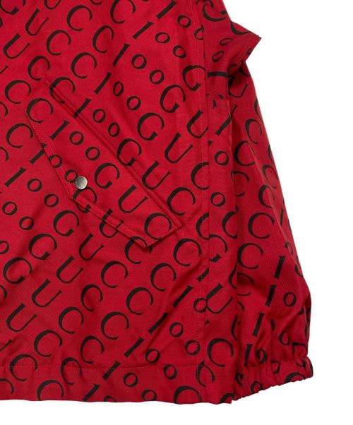 GUCCI（グッチ）GUCCI (グッチ) ナイロンジャケット レッド サイズ:54の古着・服飾アイテム