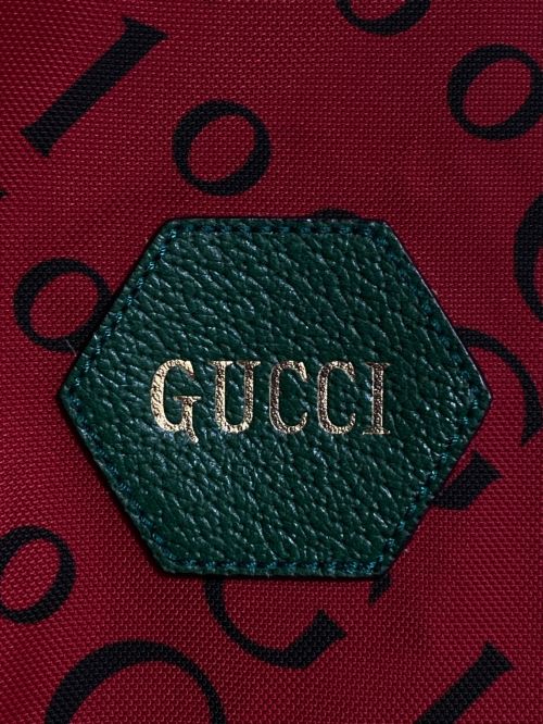 GUCCI（グッチ）GUCCI (グッチ) ナイロンジャケット レッド サイズ:54の古着・服飾アイテム