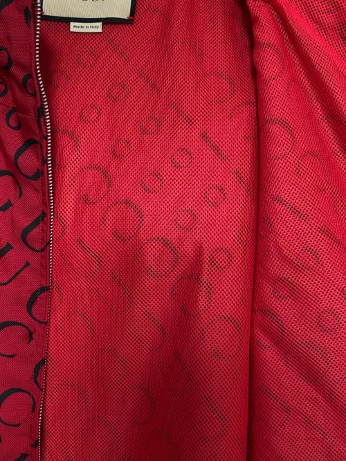 GUCCI（グッチ）GUCCI (グッチ) ナイロンジャケット レッド サイズ:54の古着・服飾アイテム
