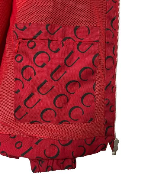 GUCCI（グッチ）GUCCI (グッチ) ナイロンジャケット レッド サイズ:54の古着・服飾アイテム
