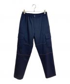 MARNIマルニ）の古着「23AW トロピカルウールカーゴパンツ」｜ネイビー