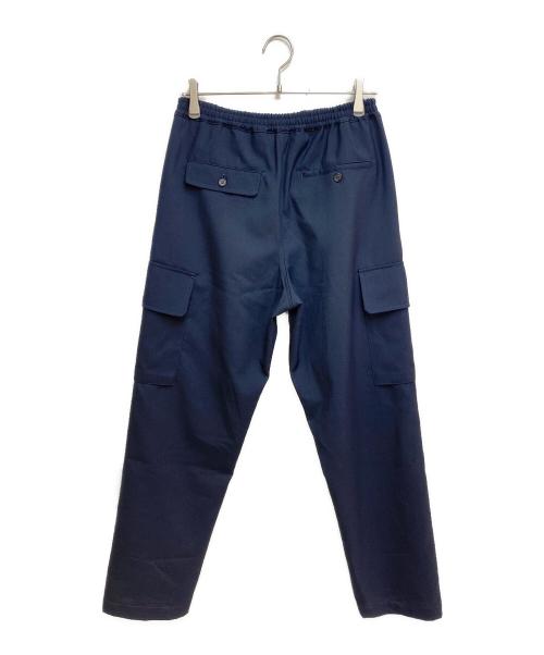 MARNI（マルニ）MARNI (マルニ) 23AW トロピカルウールカーゴパンツ ネイビー サイズ:46の古着・服飾アイテム