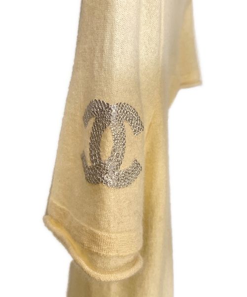 CHANEL（シャネル）CHANEL (シャネル) ニットTシャツ アイボリー サイズ:38の古着・服飾アイテム