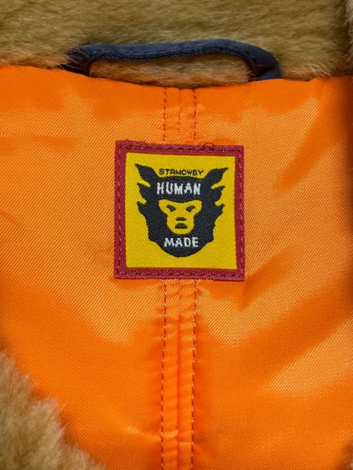 HUMAN MADE（ヒューマンメイド）HUMAN MADE (ヒューマンメイド) N2 Flight Jacket ネイビー サイズ:Lの古着・服飾アイテム