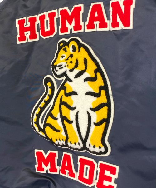 HUMAN MADE（ヒューマンメイド）HUMAN MADE (ヒューマンメイド) N2 Flight Jacket ネイビー サイズ:Lの古着・服飾アイテム