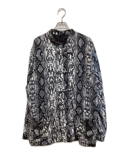 CLOT（クロット）CLOT (クロット) カンフージャケット グレー サイズ:XLの古着・服飾アイテム