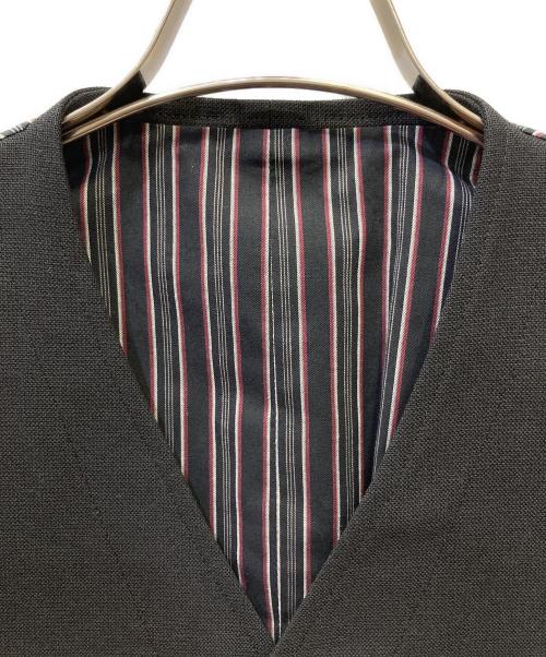 The Stylist Japan（ザスタイリストジャパン）The Stylist Japan (ザスタイリストジャパン) HOPSACK VEST ブラック サイズ:XS 未使用品の古着・服飾アイテム